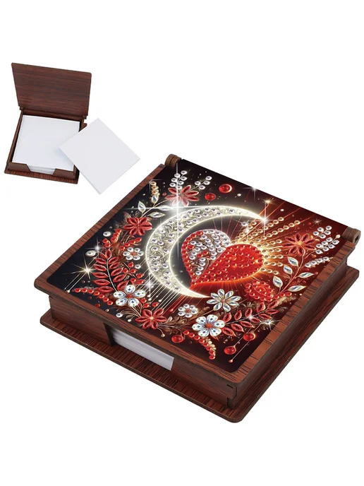 Набор для декора hedgehog, hydrangea и note box, дерево, вариант, фото 4
