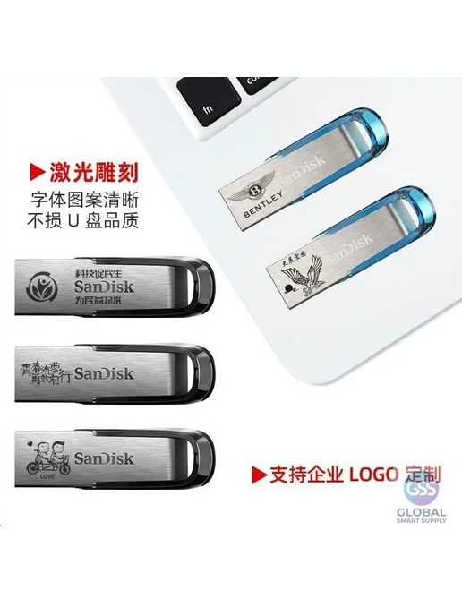 Нет бренда USB-флешка металлическая USB 3.0, 4 ГБ, высокоскоростная, 16 ГБ, фото 3