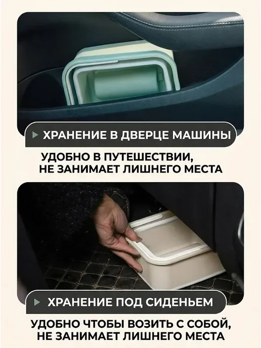 складной контейнер для мусора на кухню, вариант, фото 3