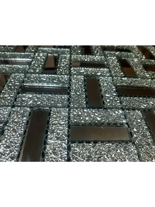 Самоклеящаяся зеркальная мозаика плитка панель 3d, вариант, фото 2