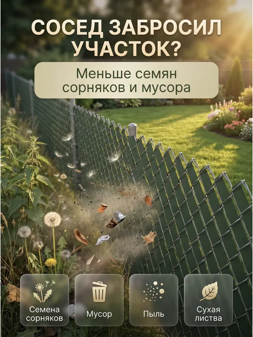 Лента для забора ПВХ 100 м для сетки рабицы 2D 3D забор цвет, 100 м, фото 6