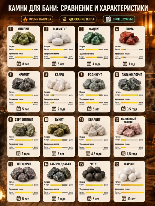Камни для бани и сауны Порфирит колотый, 20 кг, 20 кг, фото 2