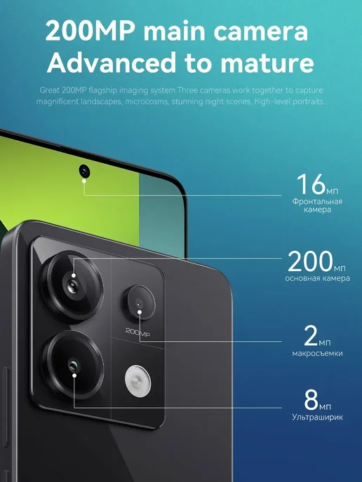Смартфон Xiaomi Redmi Note 13 Pro 8/256 ГБ, фиолетовый, фото 7