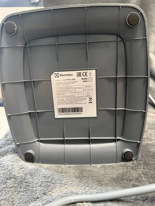 Electrolux Тепловентилятор Electrolux EFH C-5115 новый, вариант, фото 4