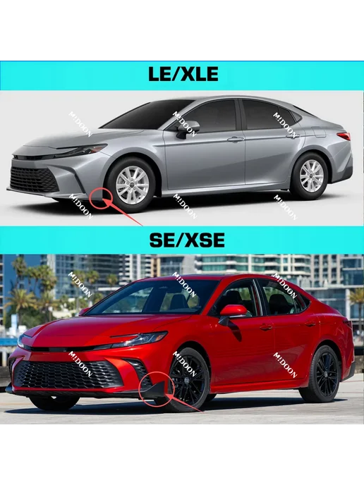 APPDEE Для Toyota Camry 2024-2026 2025 брызговики, защитные наклад, вариант, фото 3