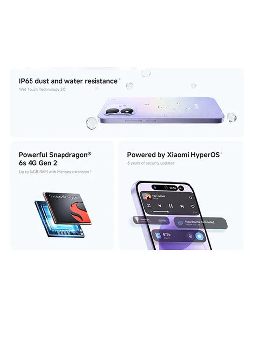 Смартфон Xiaomi Redmi Note 17 8/256 ГБ, цвет не указан, фото 4