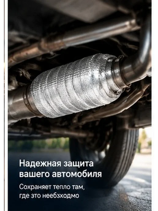Термозащитная алюминиевая для авто 5 метров, 5 м, фото 2
